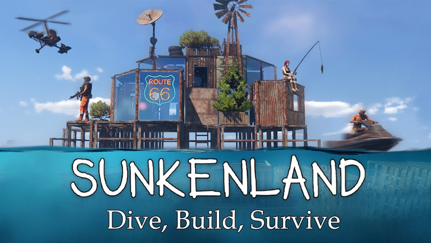 خرید بازی Sunkenland برای کامپیوتر - پیدو گیم
